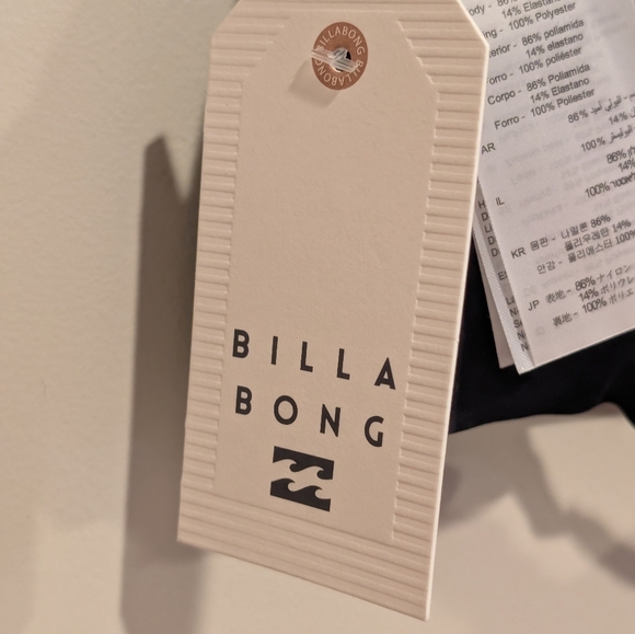 Billabong Sol Searcher Banded Black Triangle Bikini Top Size Small - Picture 6 of 6